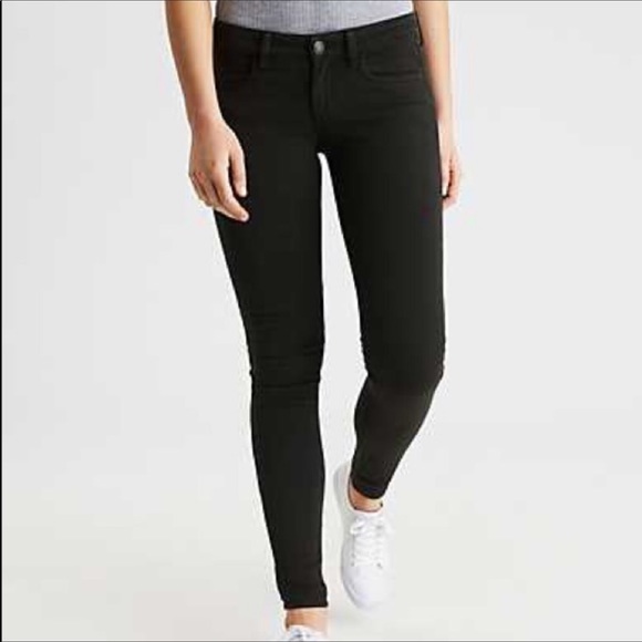 black velvet jeggings